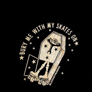 🛼 Roller Skate Cropped Hoodie 🛼